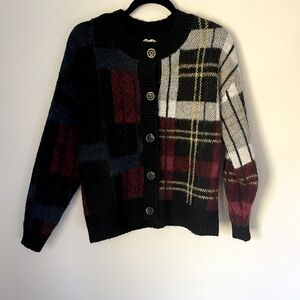 Anthropologie | RD Style Plaid Cardigan
